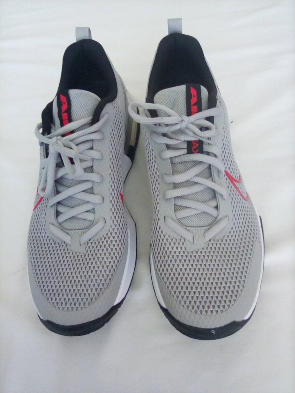 Nike Air Max Alpha Trainer 6 Flat Silver Black University Red FQ1833-011 Size 13